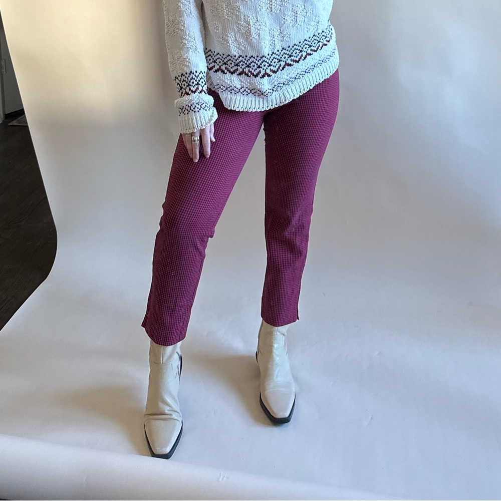 SALE — Talbots Chatham Ankle Gingham Pants